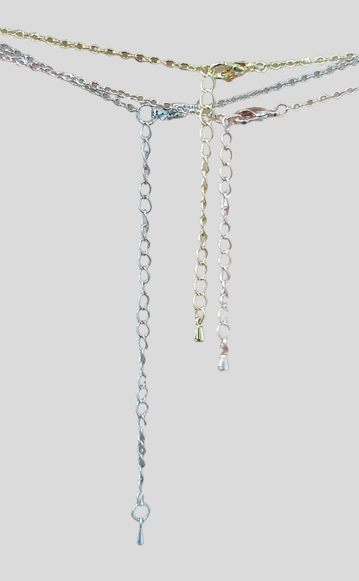 Silver Floral Drop Crystal Swarovski Necklace and Pendant