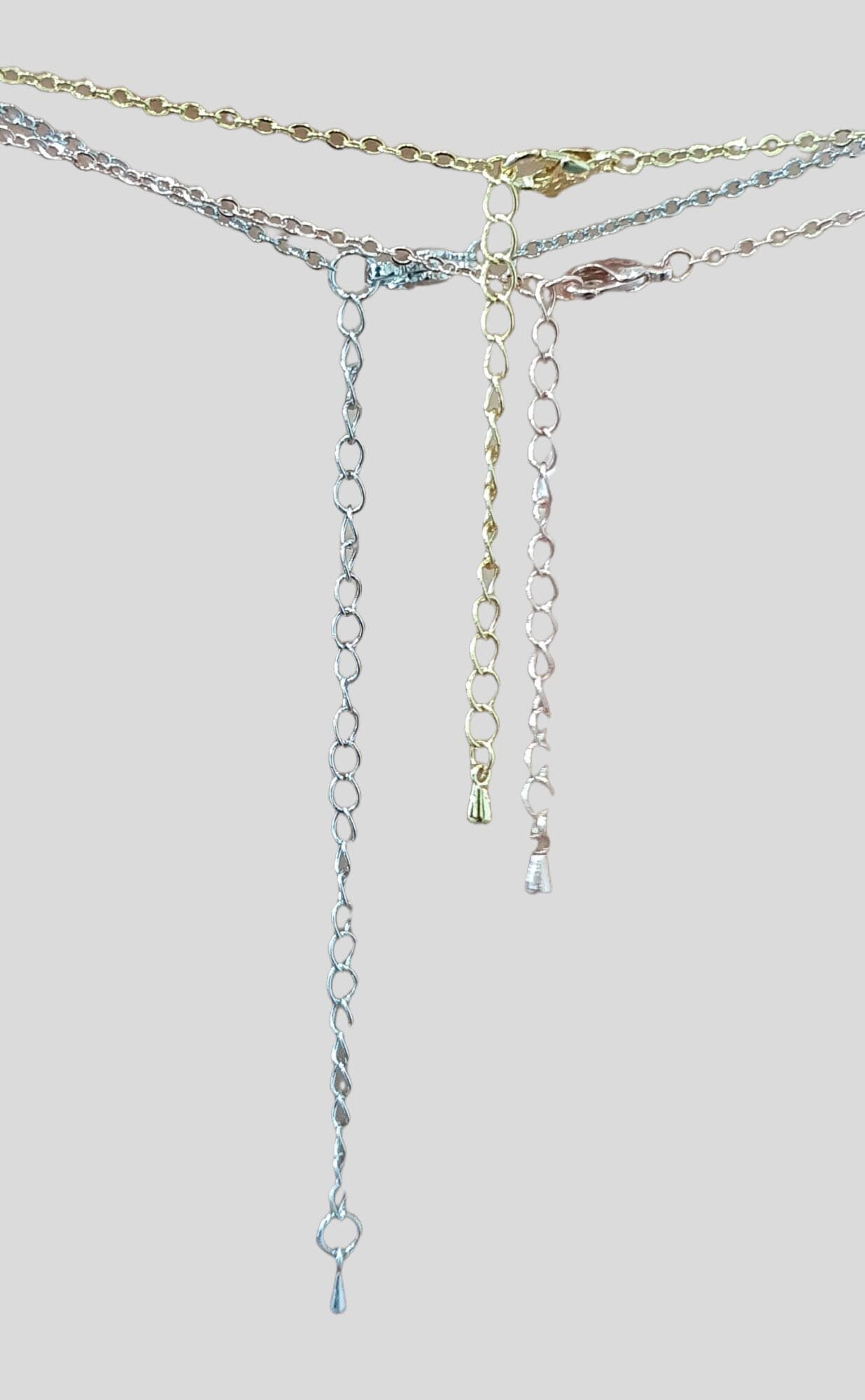 Rose Gold Floral Drop Crystal Swarovski Necklace and Pendant